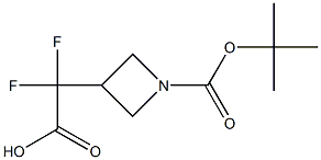 3-(Carboxy-difluoro-methyl)-azetidine-1-carboxylic acid tert-butyl ester