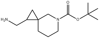tert-butyl 1-(aminomethyl)-5-azaspiro[2.5]octane-5-carboxylate Structural