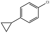 Benzene, 1-chloro-4-cyclopropyl- Structural