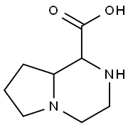 octahydropyrrolo[1,2-a]pyrazine-1-carboxylic acid Structural