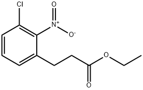 Ethyl 3-(3-Chloro-2-nitrophenyl)propanoate Structural