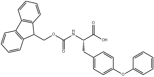 N-Fmoc-O-Phenyl-L-Tyrosine Structural