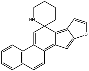 Spiro[8H-naphth[2',1':4,5]indeno[2,1-b]furan-8,2'-piperidine] (8CI,9CI) Structural