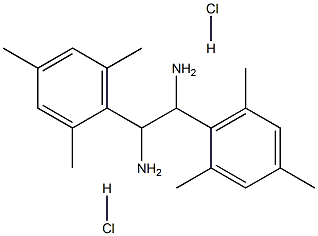 (+/-)-1,2-Dimesitylethylenediamine Dihydrochloride Structural