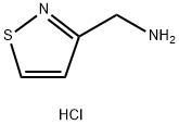 (1,2-thiazol-3-yl)methanamine hydrochloride Structural