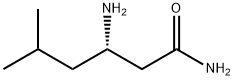 Hexanamide, 3-amino-5-methyl-, (3S)- Structural
