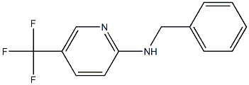 N-benzyl-5-(trifluoromethyl)pyridin-2-amine Structural