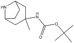 tert-butyl N-{3-methyl-8-azabicyclo[3.2.1]octan-3-yl}carbamate