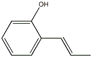 trans-2-(1-propenyl)phenol Structural