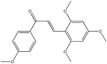 trans-2,4,4',6-tetramethoxychalcone Structural