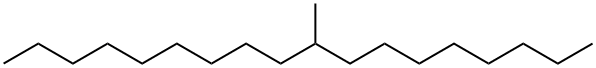 Octadecane, 9-methyl- Structural