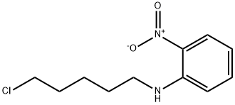 Benzenamine, N-(5-chloropentyl)-2-nitro- Structural