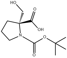 (R)-1-(tert-butoxycarbonyl)-2-(hydroxymethyl)pyrrolidine-2-carboxylic acid