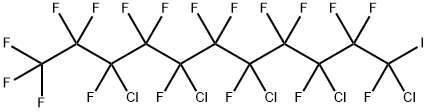Undecane, 1,3,5,7,9-pentachloro-1,2,2,3,4,4,5,6,6,7,8,8,9,10,10,11,11,11-octadecafluoro-1-iodo- Structural