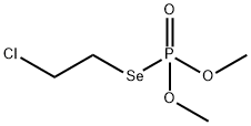 Phosphoroselenoic acid, Se-(2-chloroethyl) O,O-dimethyl ester Structural