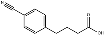 Benzenebutanoic acid, 4-cyano- Structural