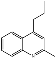 Quinoline, 2-methyl-4-propyl- Structural