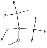 sulfur, difluorooxo-bis(trifluoromethyl) Structural