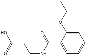 3-[(2-ethoxybenzoyl)amino]propanoic acid