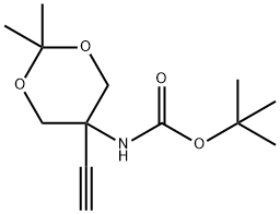 Tert-Butyl-5-ethynyl-2,2-dimethyl-1,3-dioxan-5-ylcarbamate