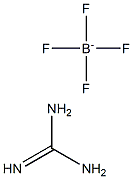 Guanidine, mono[tetrafluoroborate(1-)] Structural