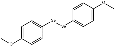 Diselenide, bis(4-methoxyphenyl) Structural