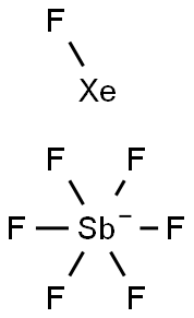 xenon fluoride hexafluoroantimonate Structural