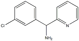 (3-chlorophenyl)(pyridin-2-yl)methanamine