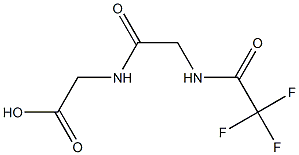 N-trifluoracetyl-glycylglycine Structural