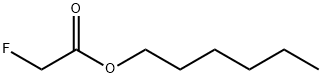 Acetic acid, 2-fluoro-, hexyl ester Structural