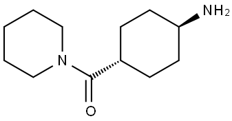 trans-(4-Aminocyclohexyl)-piperidin-1-yl-methanone Structural