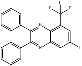 Quinoxaline, 7-fluoro-2,3-diphenyl-5-(trifluoromethyl)- Structural