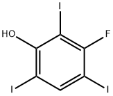 Phenol, 3-fluoro-2,4,6-triiodo- Structural