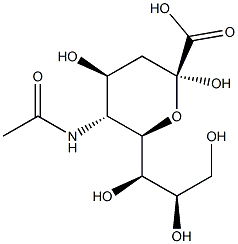 N-Acetylneuraminic Acid Structural