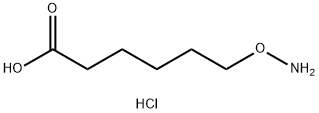 hexanoic acid, 6-(aminooxy)-, hydrochloride Structural