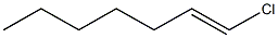 trans-1-chloro-1-heptene Structural