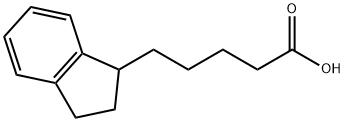 5-(2,3-dihydro-1H-inden-1-yl)pentanoic acid