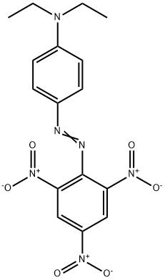 Benzenamine, N,N-diethyl-4-[2-(2,4,6-trinitrophenyl)diazenyl]- Structural
