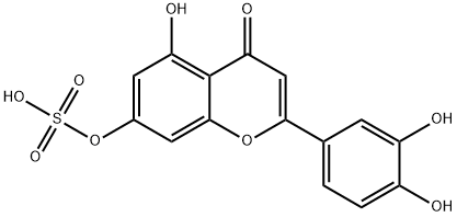 Luteolin 7-sulfate Structural