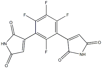 tetrafluoro-m-phenylene dimaleimide Structural