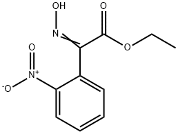 hydroxyimino-(2-nitro-phenyl)-acetic acid ethyl ester Structural