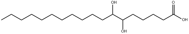 Octadecanoic acid, 6,7-dihydroxy- Structural