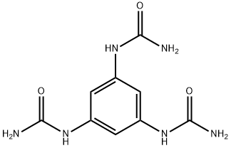 Urea, N,N'',N''''-1,3,5-benzenetriyltris- Structural