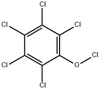 Hypochlorous acid, 2,3,4,5,6-pentachlorophenyl ester Structural
