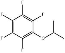 Isopropoxypentafluorobenzene Structural