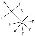 pentafluoro(1,2,2,2-tetrafluoroethyl) sulfur Structural