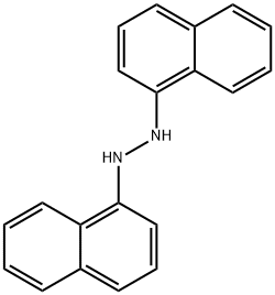 Hydrazine, 1,2-di-1-naphthalenyl- Structural