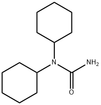 1,1-dicyclohexylurea Structural