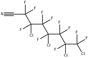 Octanenitrile, 3,5,7,8-tetrachloro-2,2,3,4,4,5,6,6,7,8,8-undecafluoro- Structural