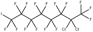 Octane, 2,2-dichloro-1,1,1,3,3,4,4,5,5,6,6,7,7,8,8-pentadecafluoro-8-iodo- Structural